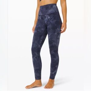 lululemon athletica Align Tie-Dye Leggings - Navy Tie-Dye - 25 inch inseam